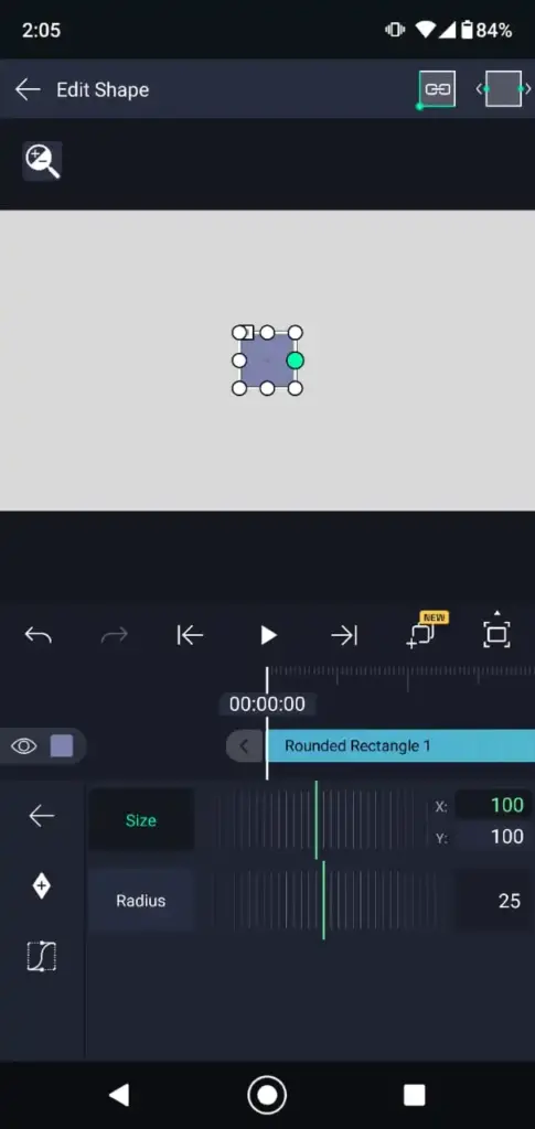 Alight Motion Mod shapes features screenshot